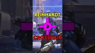 Why THIS Is The BEST Reinhardt CROSSHAIR In Overwatch 2 #shorts #overwatch2 #overwatch #ow2 #ow