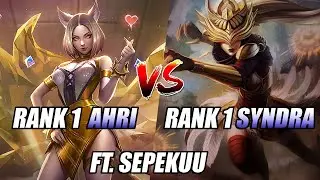 Testing My Ahri Vs Rank 1 Syndra - ft. Sepekuu