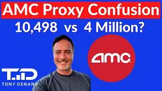 AMC PROXY CONFUSION!! 10498 Registered Shareholders? Float over 516M?