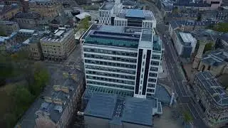 2021 Edinburgh University, Stock Drone Footage, 4k