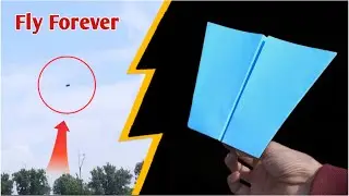 How to Make a Paper Airplane That Flies Perfectly | World Best Paper Airplane | Origami Paper Plane