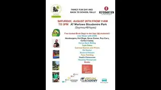 Reformation Church Community Outreach event