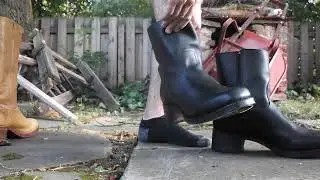 2 Pairs of Vintage Frye Boots