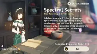 How to do Spectral Secrets event - Genshin Impact