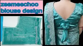V safe blouse design #stitching #blousedesign #viral @Sueedhagacreation 