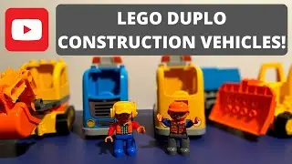 LEGO DUPLO Construction Vehicles!
