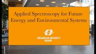 Applied Spectroscopy for Future Energy and Environmental Systems