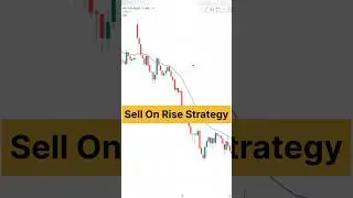 Sell On Rise Strategy ✅😱 #youtubeshorts #viral #shorts Sell On Rise Trading Strategy