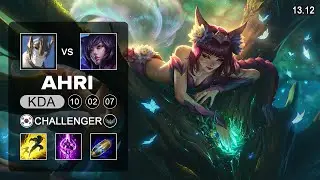 Chovy Ahri vs Galio Mid - KR Challenger - Patch 13.12 Season 13