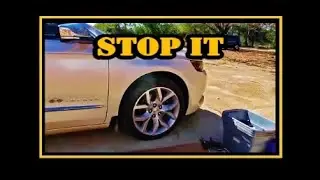 2014 Impala brake pad and rotor replacement