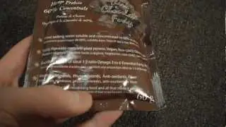 Review Omega Pro Chocolate Hemp Protein cocoa Natural organic Whole Vitamin Mineral Vegetarian Vegan