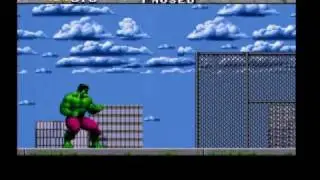 SNES The Incredible Hulk special moves