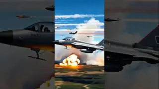 Real War Action! Jets Bombing Each Other Mid-Air!#shorts #military #fighteraircraft