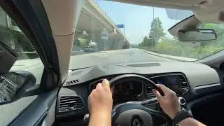 İZMİR ŞEHİR İÇİ TURU BORNOVA BAYRAKLI BOSTANLI MAVİŞEHİR 2021 RENAULT MEGANE 1.5 BLUEDCİ EDC 7 İLERİ