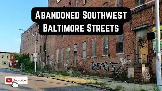 Abandoned Streets in Baltimore's Southwestern District
