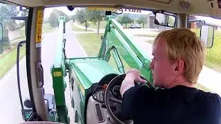 FarmVolg #5 Das Mais h&auml;ckseln ist zuende / Der Miettraktor  JD 6140R