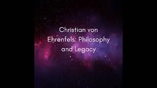 Christian von Ehrenfels: Philosophy and Legacy #1435