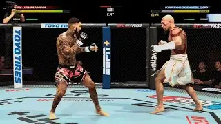 UFC 5 double kick k.o !!!!