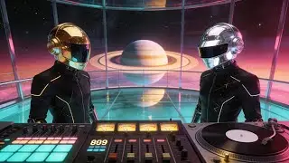 Space Lounge Grooves — Nu‑Disco x Synth‑Funk