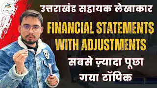 Financial Statements With Adjustments