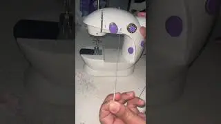3 COMO COLOCAR A LINHA NA MINI MAQUINA #costura #shortvideo