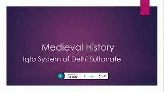Iqta System | Delhi Sultanate | Medieval History | History Optional