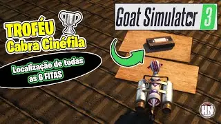 Goat Simulator 3 - Troféu Cabra Cinéfila - Localização dos Rolos de Filme
