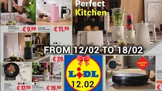 Lidl Promotions Good Deal Catalogue 12/02 to 18/02 #catalog ✨ Textile Kitchen Parkside #lidl ✨