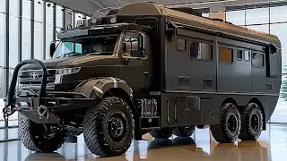 Обзор бронированного кемпера Toyota Sprinter 6&times;6 2026 года &ndash; воплощение роскоши и внедорожной кре...