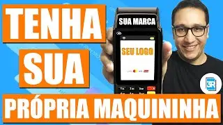 MAQUININHA DE CART&Atilde;O COM A SUA MARCA | 3RMS TECH