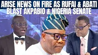 Arise News on Fire as Rufai & Abati Blast Akpabio, Nigeria Senate over Electoral Reform #nigerianews