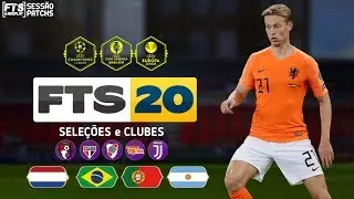 FIRST TOUCH SOCCER 2020 &bull; Atualiza&ccedil;&atilde;o das SELE&Ccedil;&Otilde;ES e CLUBES | Demo