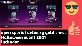 walking robot||open special delivery gold chest Halloween event