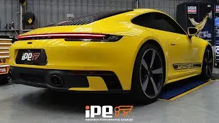 PORSCHE 992 CARRERA IPE EXHAUST | STAGE 2 TUNED
