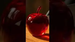 Red apple cutting and satisfied video #satisfying #relaxing #viral