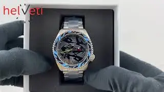 UNBOXING Seiko 5 Sports SRPG65K1 Guccimaze Limited Edition