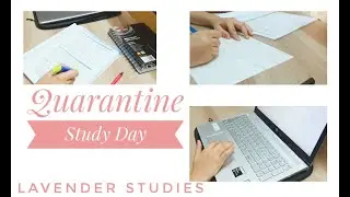 STUDY WITH ME || INDIAN STUDENT STUDY ROUTINE || QUARANTINE STUDY DAY