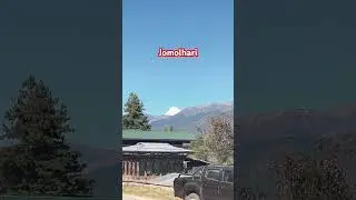 Jomolhari mountain #bhutan