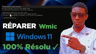Comment r&eacute;parer la commande WMIC sur Windows 11 en 2025