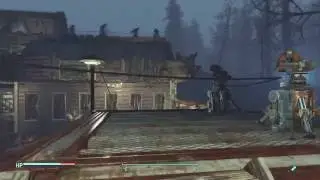 Fallout 4 National Park visitors center - Settlement tour, Re-built floors and attic - No mods - PS4