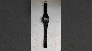 Casio W-48B Alarm Chronograph Vintage Digital Watch