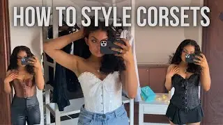 VIRAL TIKTOK CORSETS! 16 WAYS TO STYLE A CORSET | 2021 FASHION TRENDS