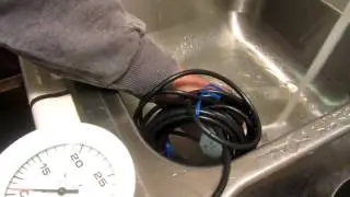 Testing analog speedometer and pitot tube for wake measuring device