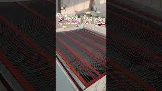 HT Self Cleaning Wire Mesh #mining #screening #minerals #mineralprocessing #minecraft #china #mesh
