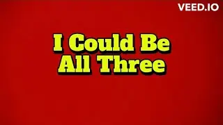Ken Austin-Rhodes - I Could Be All Three karaoke video