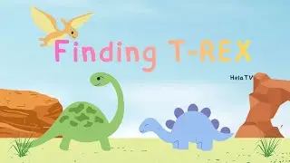 LOST DINOSAURS! 🦕 Can You Help Me Find the T-REX?