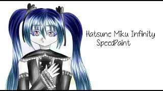 (1080p60FPS) Paint Tool SAI Infinity Hatsune Miku