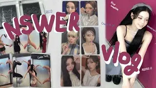 NSWER VLOG #9 | 블루 발렌타인 | 엔써로그 | 엔믹스 | 앨범깡 | 