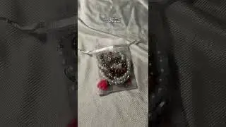 pack an order with me nana downtowngirl dark academia aesthetic jewelry downtowngirl strawberry vibe