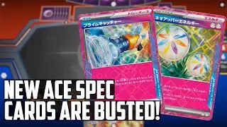 BUSTED NEW ACE SPEC CARDS! - Pokemon TCG News - Temporal Forces - Prime Catcher and Neo Upper Energy